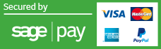 <span class="light">Secured</span> by Sage | Pay